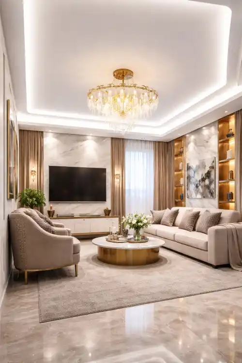 Натяжные потолки в Ганцевичах под ключ