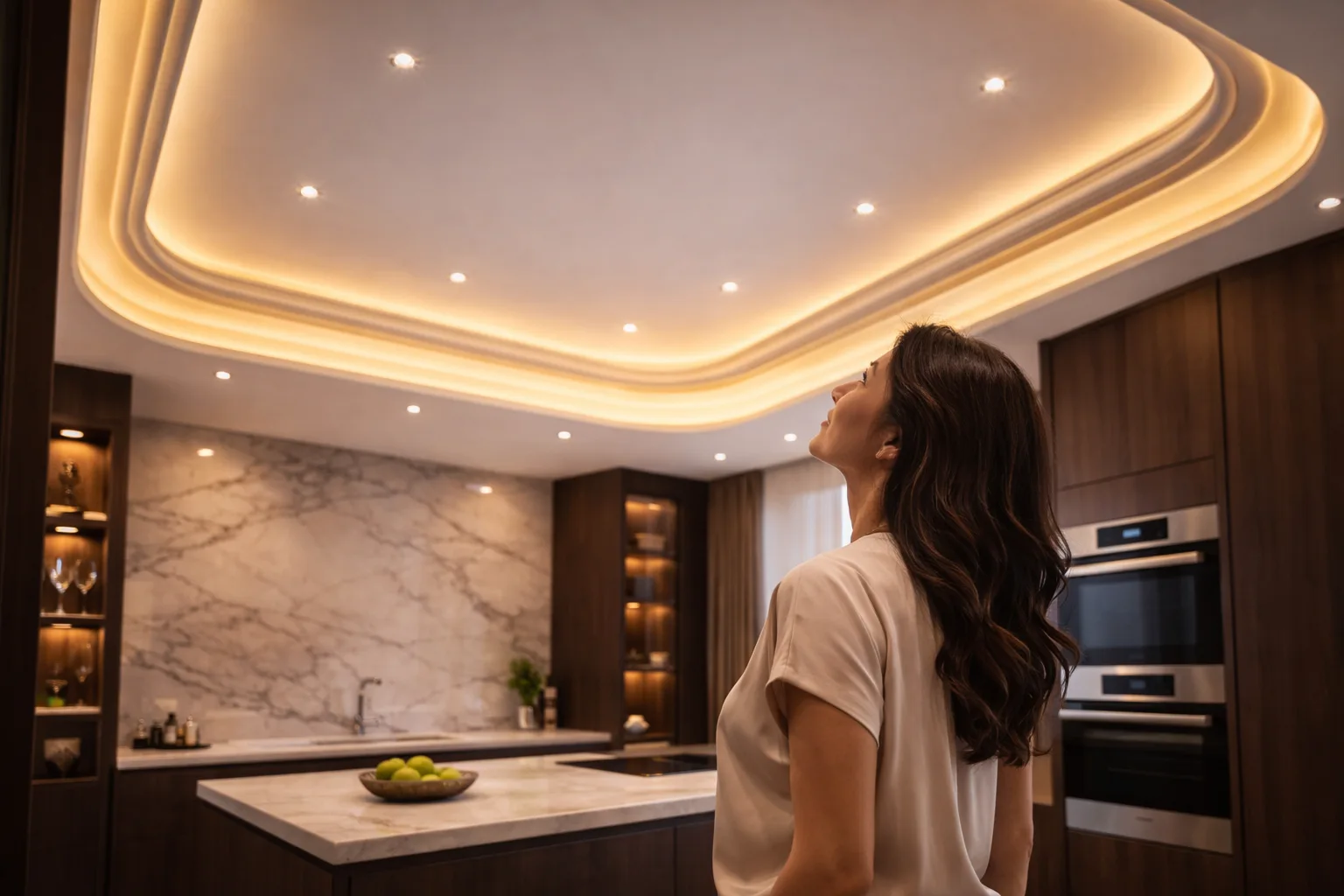 Честный отзыв девушки о натяжных потолках