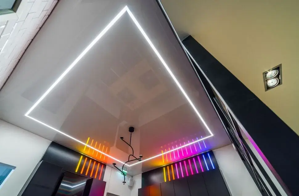 Натяжной потолок под ключ — фото 2