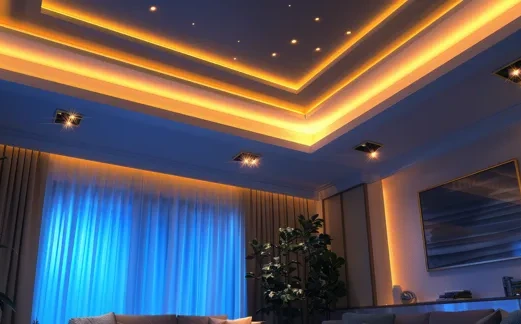 Натяжной потолок под ключ — фото 4